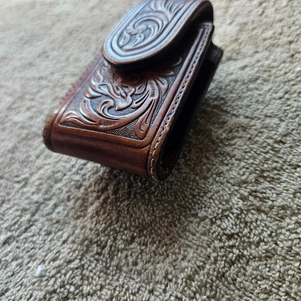 leather hand tooled